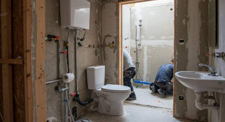 Installation sanitaires à Corsept